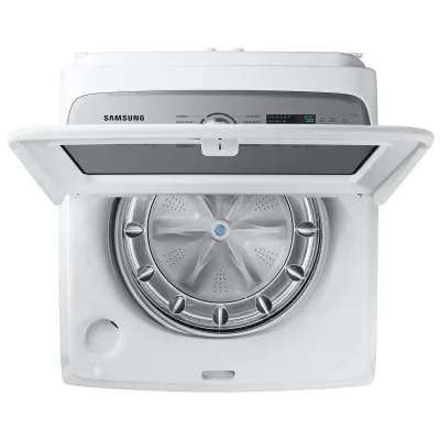 Lavatrice smart a carica dall'alto con grande capacità da 5,2 cu. ft. e lavaggio Super Speed