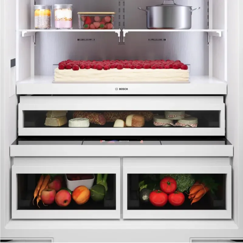 Benchmark® 20.1 Cu. Ft. 36'' Wide Built-in Refrigerator with Softclose® Flat Hinges — Panel-Ready