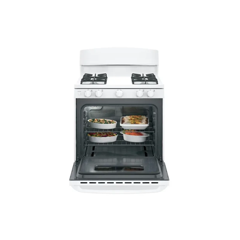 4.8 Cu-Ft 독립형 가스 레인지, 화이트