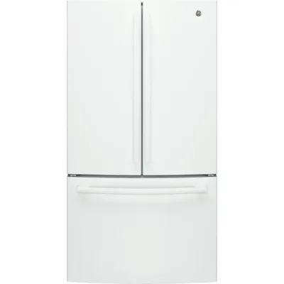 27.0 Cu Ft Bottom Mount French Door Refrigerator - White