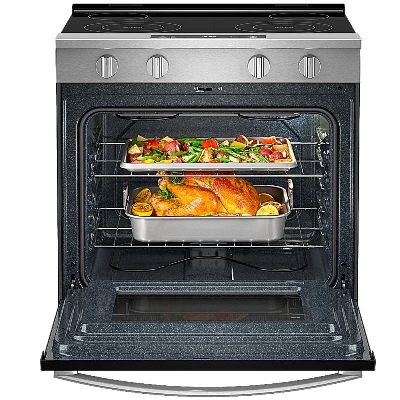 Piano cottura elettrico da 5,3 CuFt in acciaio inox