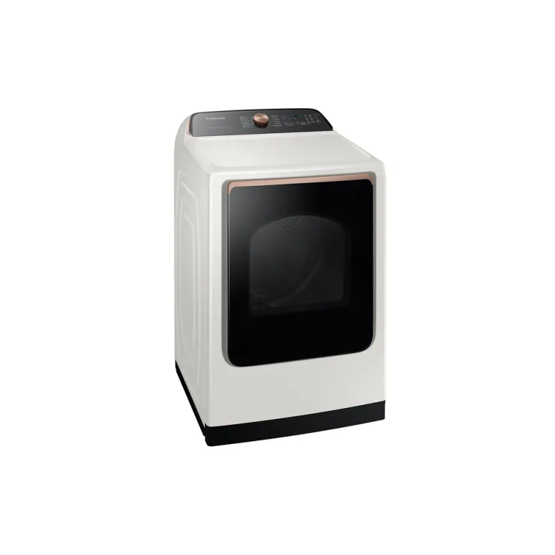 7.4 Cu-Ft Smart Gas Dryer with Steam Sanitize+ - Ivory