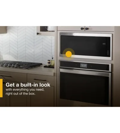 1.1 CuFt Built-in Microwave in Stainless Steel