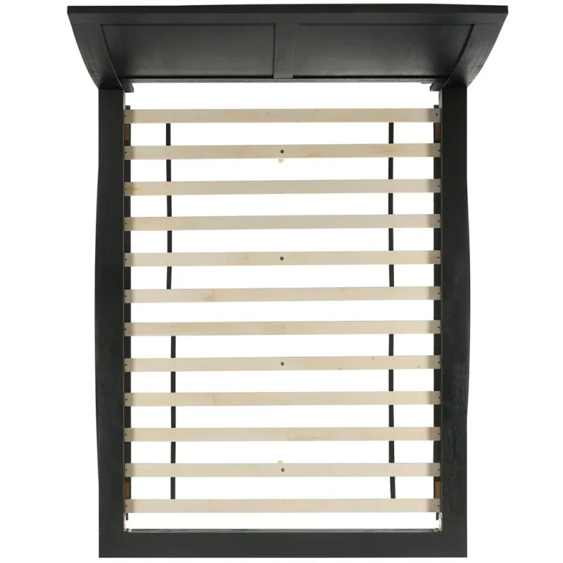 Allan Black Queen Platform Bed