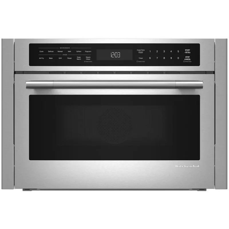 24" Built-In More-In-One Convection Microwave Oven in Stainless Steel