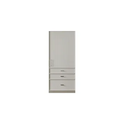 Freezer Kolom Terintegrasi Panel Ready 21.2 CuFt Smart Automatic Defrost