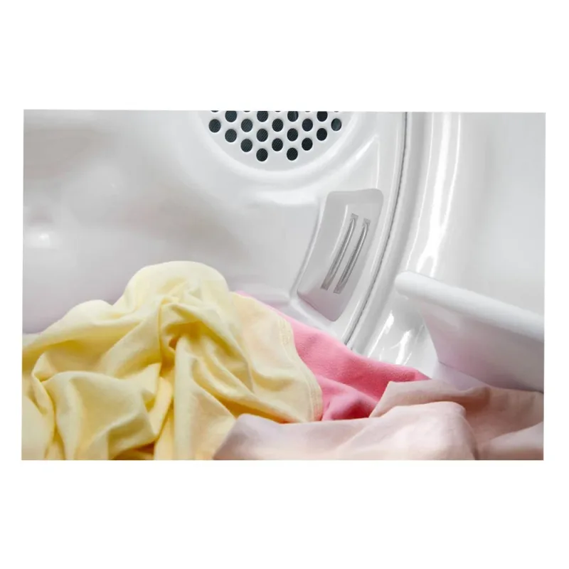 7,0 CuFt topbetjent eltørretumbler med Wrinkle Shield™ – Volcano Black