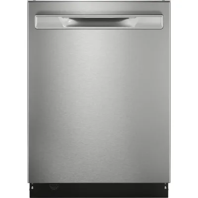 Máquina de lavar loiça de encastre com comando superior de 47 dBA em aço inoxidável com tecnologia CleanBoost™