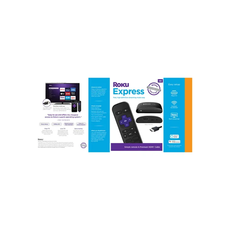 Refurbished Roku Express Streaming Media Player