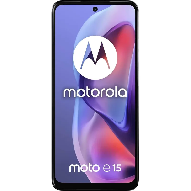 6.67" moto E15 64GB Storage 6GB RAM Unlocked Lavender International Smartphone
