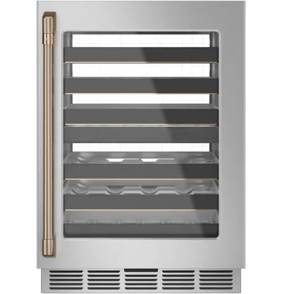 Wine/Beverage Center 1 Piece Handle Kit - Brushed Bronze