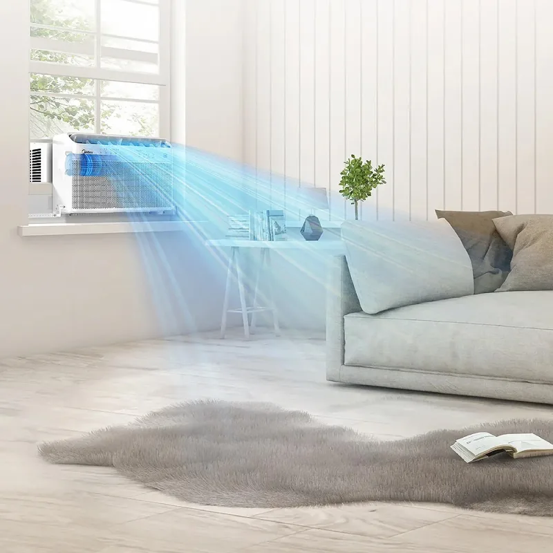 Climatiseur de fenêtre intelligent en U 10 000 BTU DOE