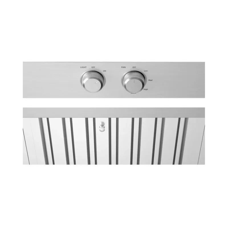 48'' Range Hood Liner in Silver Stainless Steel with AutoConnect™