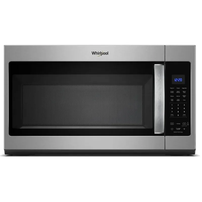 1.9 Cu-Ft 1000 Watt Over-The-Range Steam Microwave in Stainless Steel